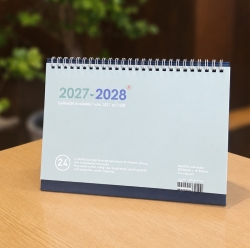 2027-2028 Rainbow Pastel Calendar