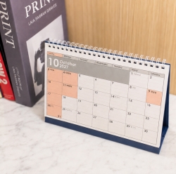 2027-2028 Rainbow Pastel Calendar