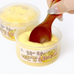 Fluffy Steamed Egg Squishy Set (9pcs)