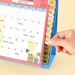 Kakao Friends 2027 Index Desk Calendar Group