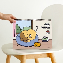 Choonsik 2027 A4 Desk Calendar