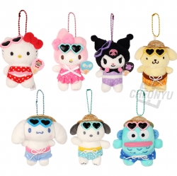 Sanrio Vacation Bag Charm 8cm