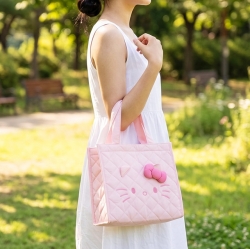 Hello Kitty Metallic Insulated Lunch Bag