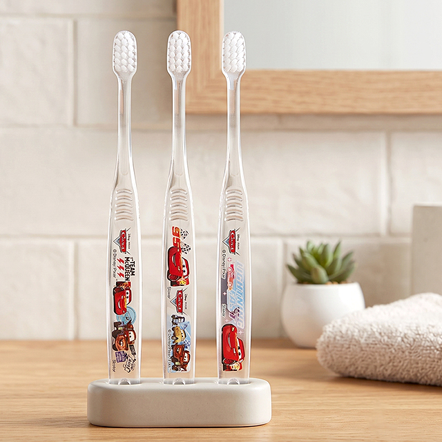 Cars Kids Toothbrush 3P Set (With Cap) STEP2