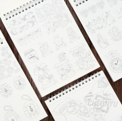 Oh! Moknuni Sticker Coloring Book