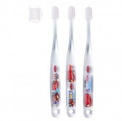 Cars Kids Toothbrush 3P Set (With Cap) STEP2