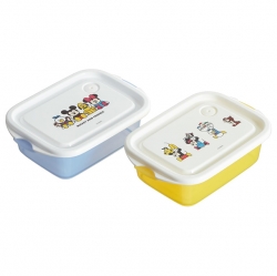 Mickey & Friends Easy Storage Container 2P Set 500ml
