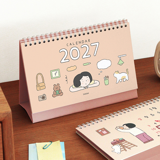 2027 Monologue Desk Calendar