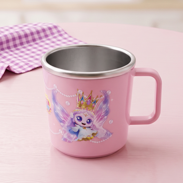 Princess Catch! Teenieping Non-Slip Stainless Steel Cup Legend Ping