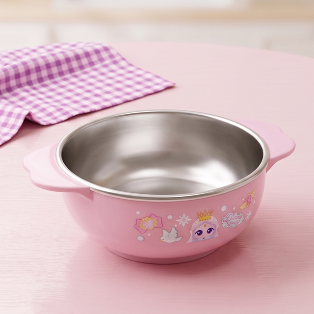 Princess Catch! Teenieping Non-Slip Stainless Steel Bowl - Legend Ping