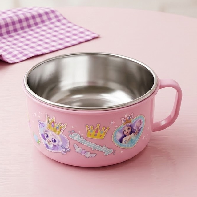 Princess Catch! Teenieping Non-Slip Stainless Steel Noodle Bowl Legend Ping