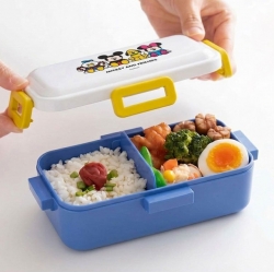 Mickey Friends Dome Shape 1 Tier Snap Lock Lunch Box 530ml