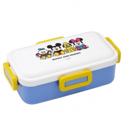 Mickey Friends Dome Shape 1 Tier Snap Lock Lunch Box 530ml