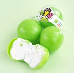 Green Apple Crunsh Wax Puff