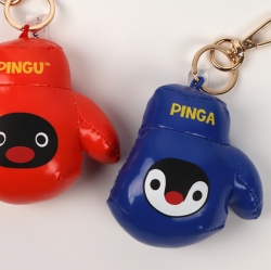 Pinga Boxing Globe Bag Charm 7cm