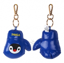 Pinga Boxing Globe Bag Charm 7cm