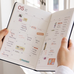 2027 Prism Leather A5 Weekly Diary