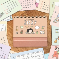 2027 Monologue Desk Calendar