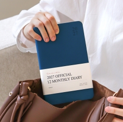 2027 Official 12months B6 Monthly Diary