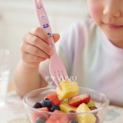 Princess Catch! Teenieping Snack Spoon & Fork 4P Set Legend Ping