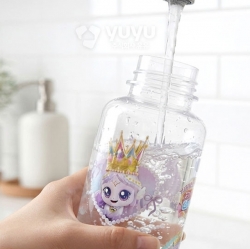 Princess Catch! Teenieping Heart Handle Tritan Bottle - Legend Ping