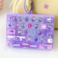 Sanrio 26-Key Keyboard Keychain
