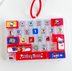 Sanrio 26-Key Keyboard Keychain