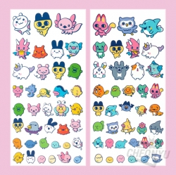 Tamagotchi Paradise 4-Size Sticker