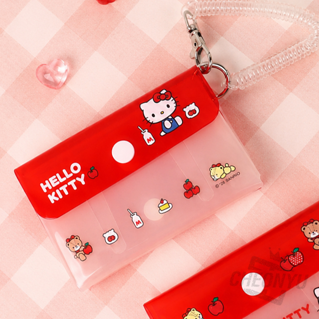 Hello Kitty Snap Double Pouch Keychain_Ikon