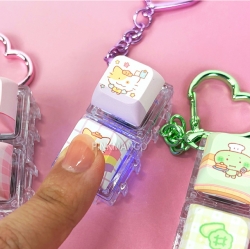 Bbangnya Block Keycap Keyring 2 Slots