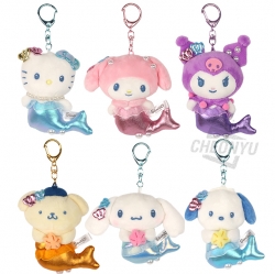 Sanrio Mermaid Bag Charm 10cm