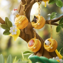 Sanrio Honey Pot Peekaboo Keyring