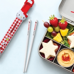 Hello Kitty Basic Mascot Chopstick Set 18cm