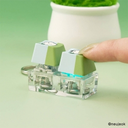 Nunmeongi LED Keycap Keyring 2pcs luckymeongi