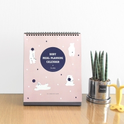 CONITALE Baby Meal Planning Calendar (12 Months)