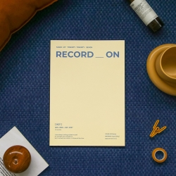 2027 RECORD ON DIARY Monthly A4