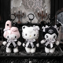 Sanrio Black Heart Bag Charm 8cm