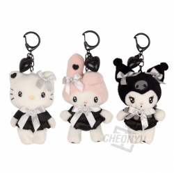 Sanrio Black Heart Bag Charm 8cm