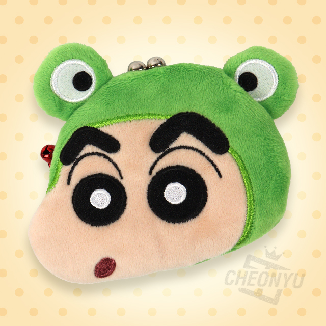 Crayon Shin-chan Frog Snap Coin Purse