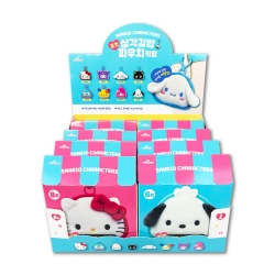 Sanrio Pocket Triangle Kimbap Pouch Keyring Random