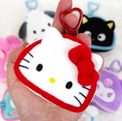 Sanrio Pocket Triangle Kimbap Pouch Keyring Random