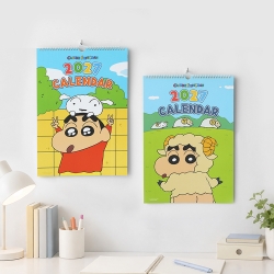 Crayon Shin-chan 2027 Wall Calendar
