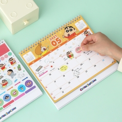 Crayon Shin-chan 2027 Desk Calendar_Horizontal