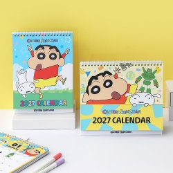 Crayon Shin-chan 2027 Desk Calendar_Horizontal