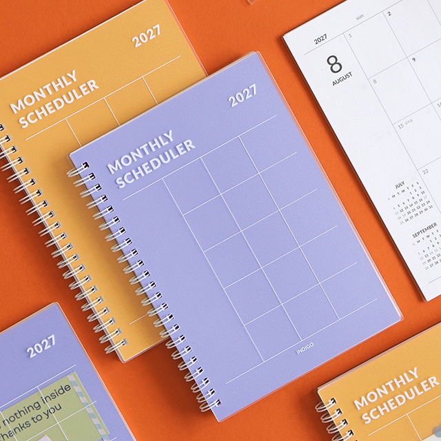 2027 Gi-Bon A5 Monthly Scheduler