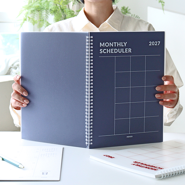 2027 Gi-Bon A4 Monthly Scheduler