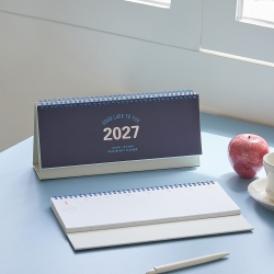 DESK WEEKLY PLANNER 2027 