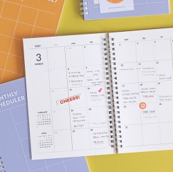 2027 Gi-Bon A5 Monthly Scheduler