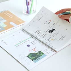 2027 Gi-Bon A5 Monthly Scheduler