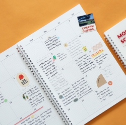 2027 Gi-Bon A4 Monthly Scheduler